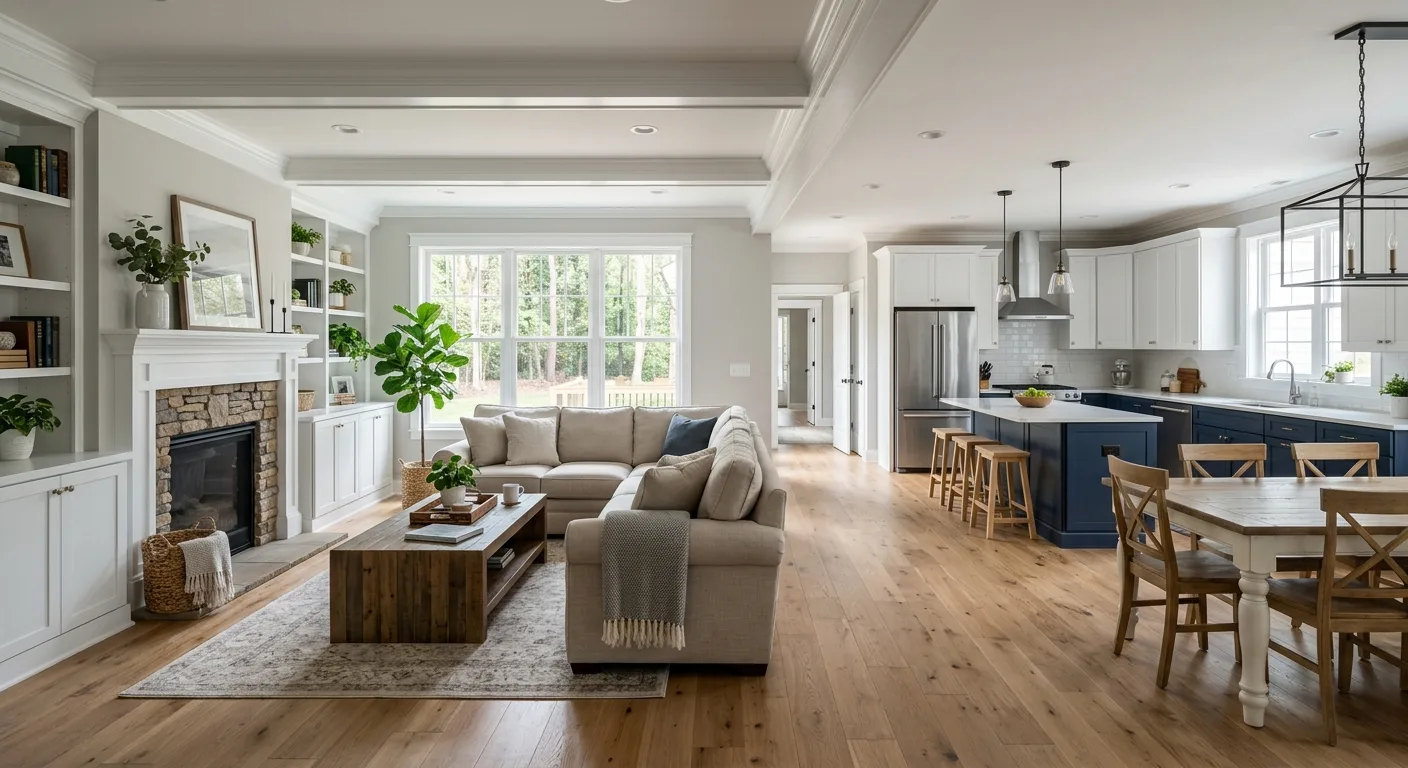 home renovations work — project example in Chesterfield, VA
