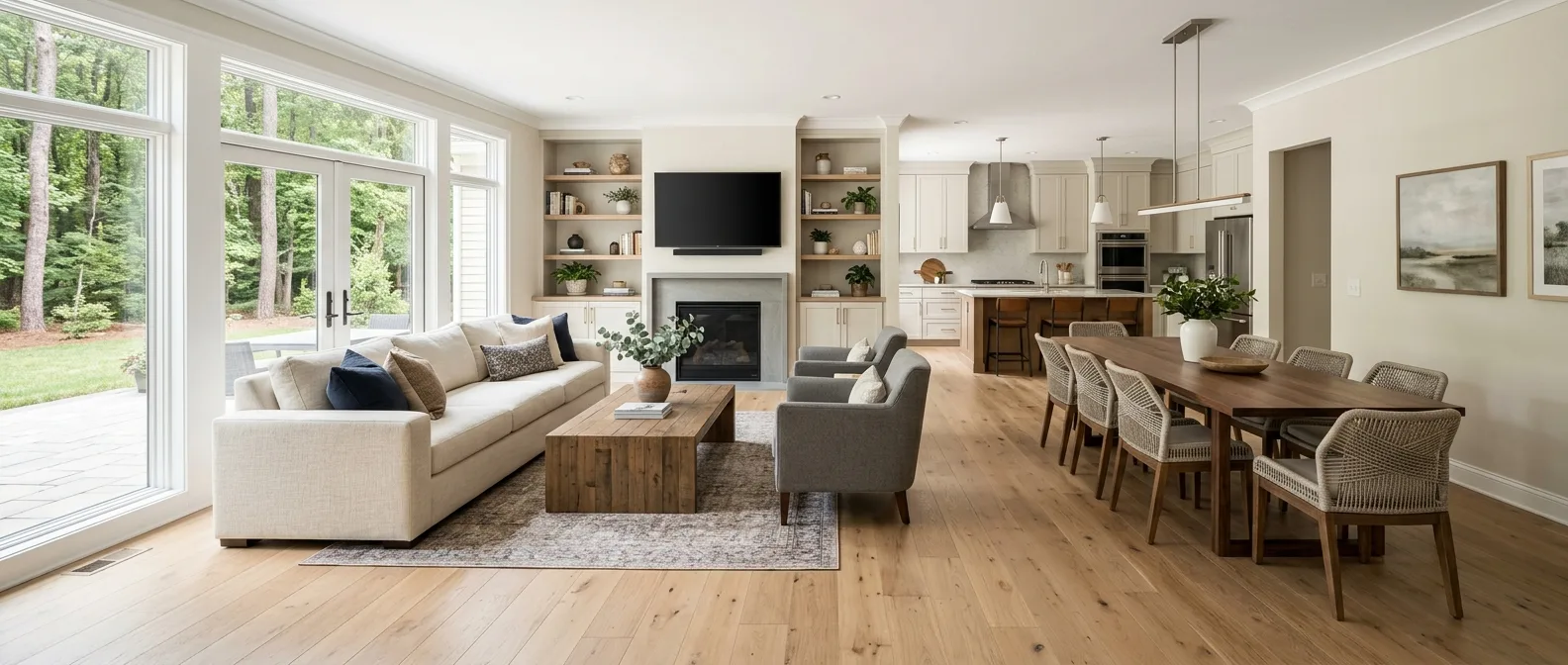 home renovations work — project example in Chesterfield, VA