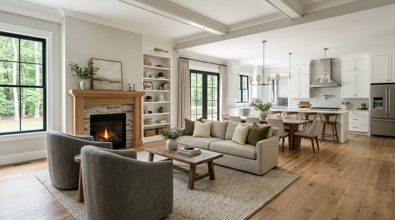 home renovations work — project example in Chesterfield, VA