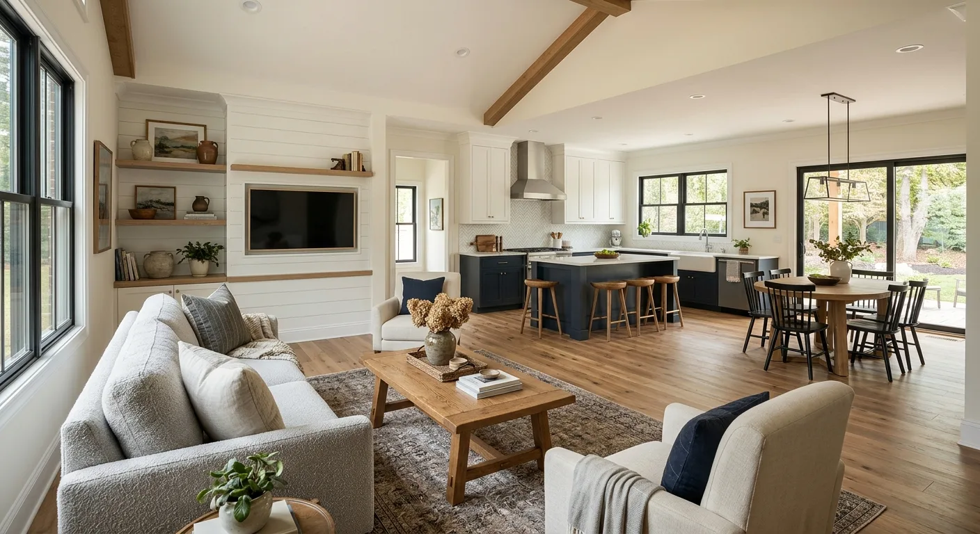 home renovations work — project example in Chesterfield, VA