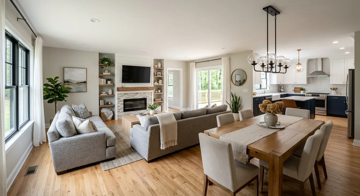 home renovations work — project example in Chesterfield, VA