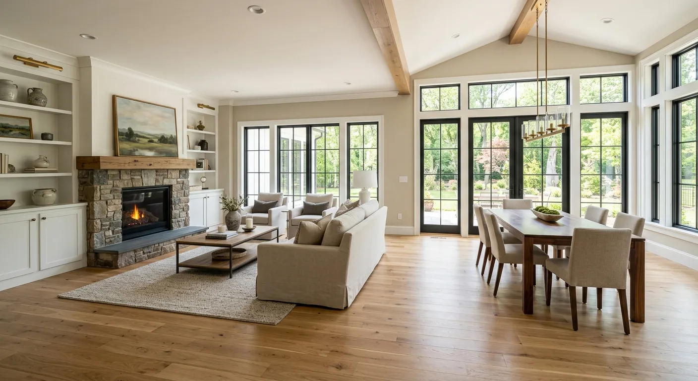 home renovations work — project example in Chesterfield, VA