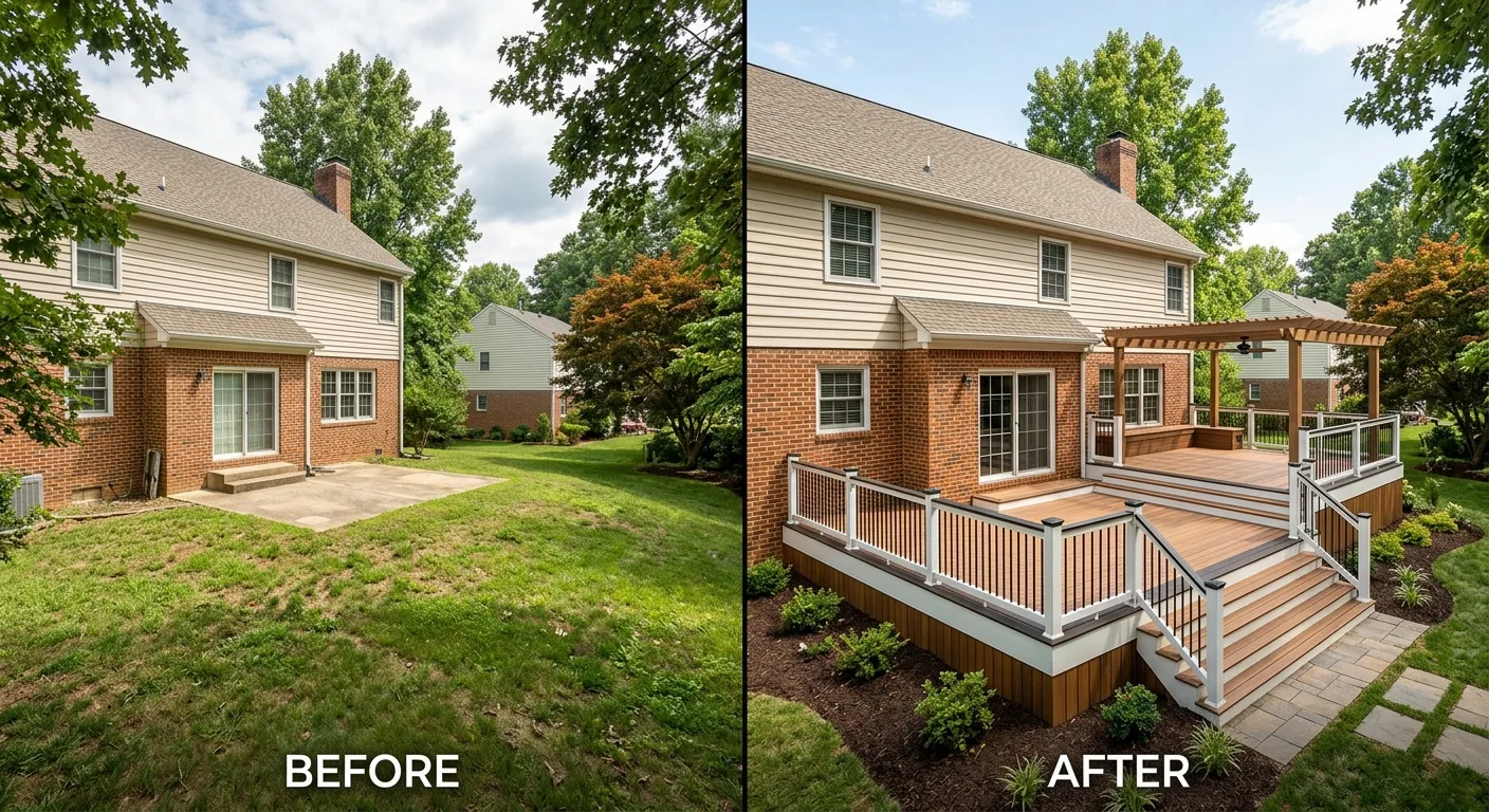 decks work — professional service in Chesterfield, VA
