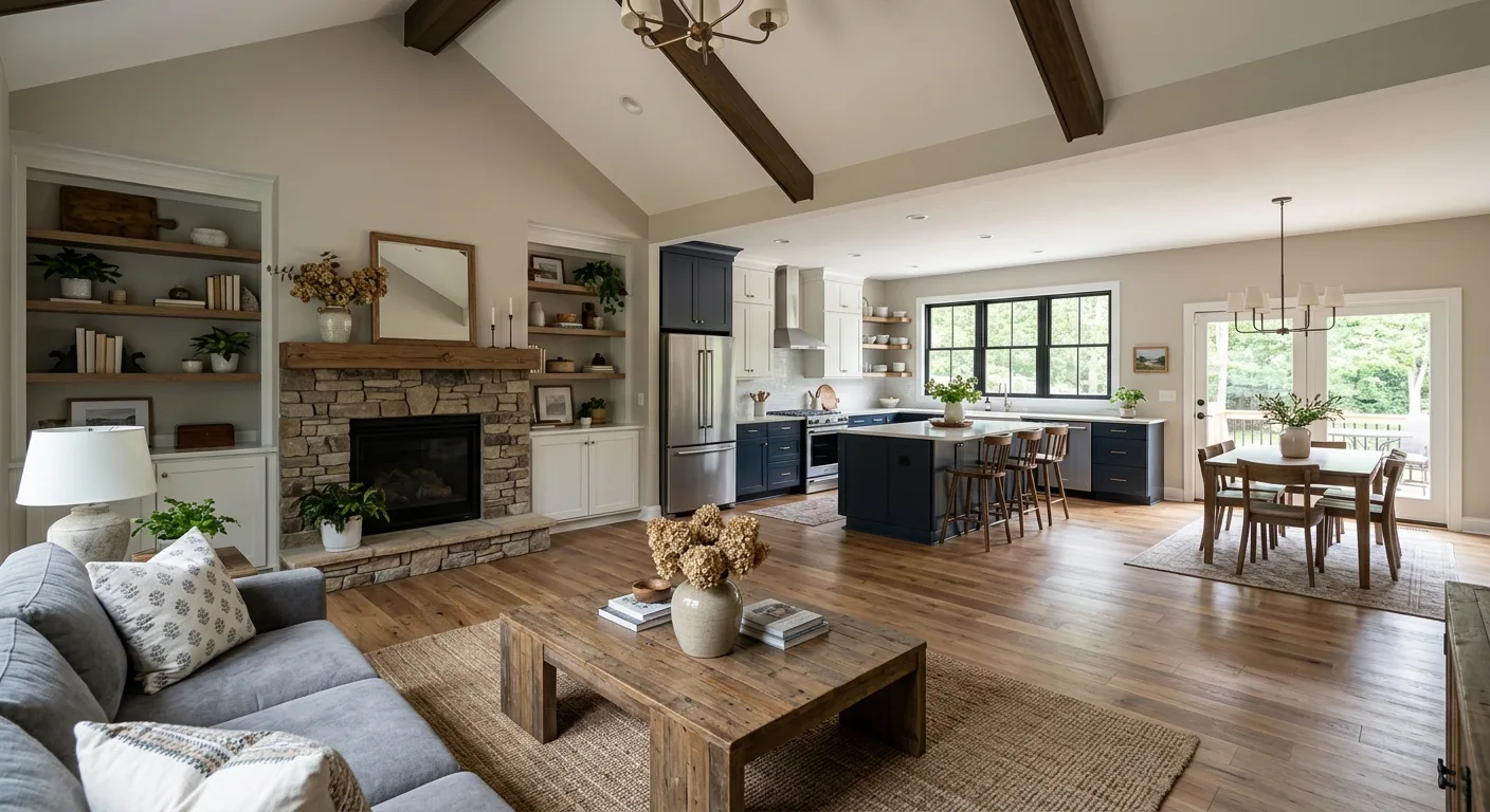 home renovations work — project example in Chesterfield, VA