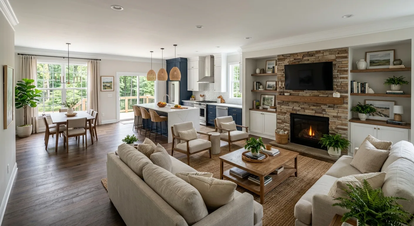 home renovations work — project example in Chesterfield, VA