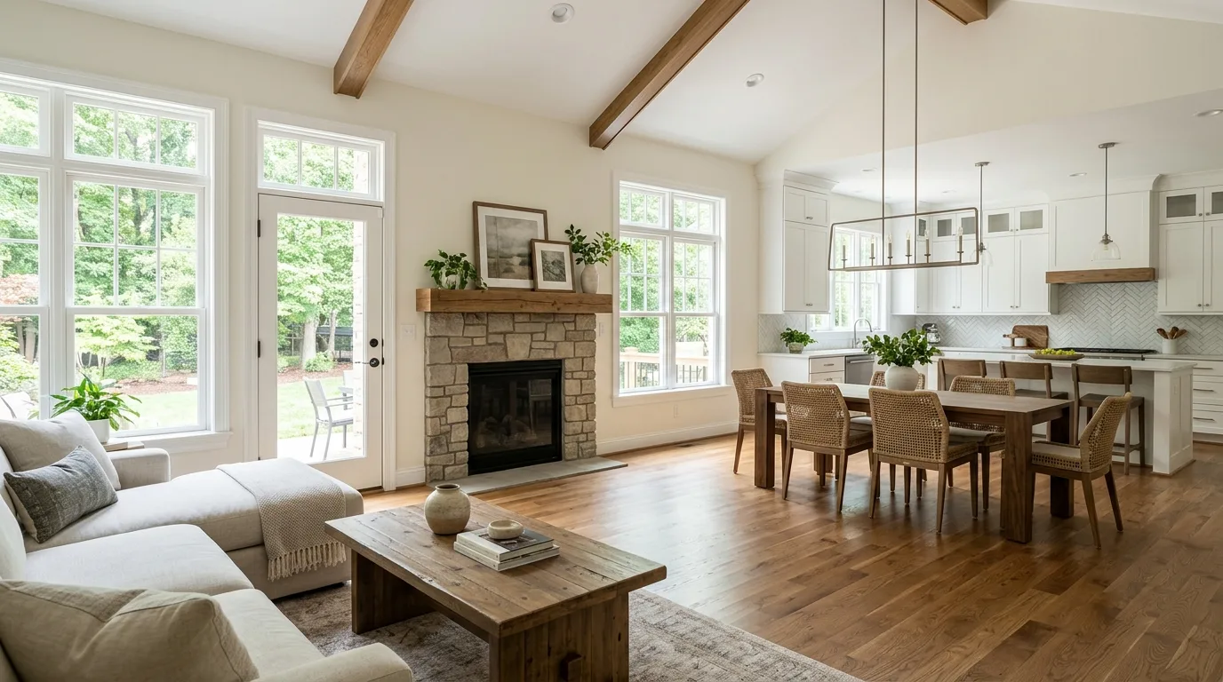 home renovations work — project example in Chesterfield, VA