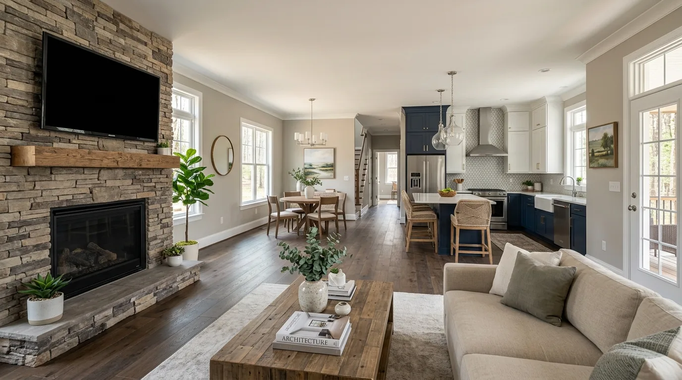 home renovations work — project example in Chesterfield, VA