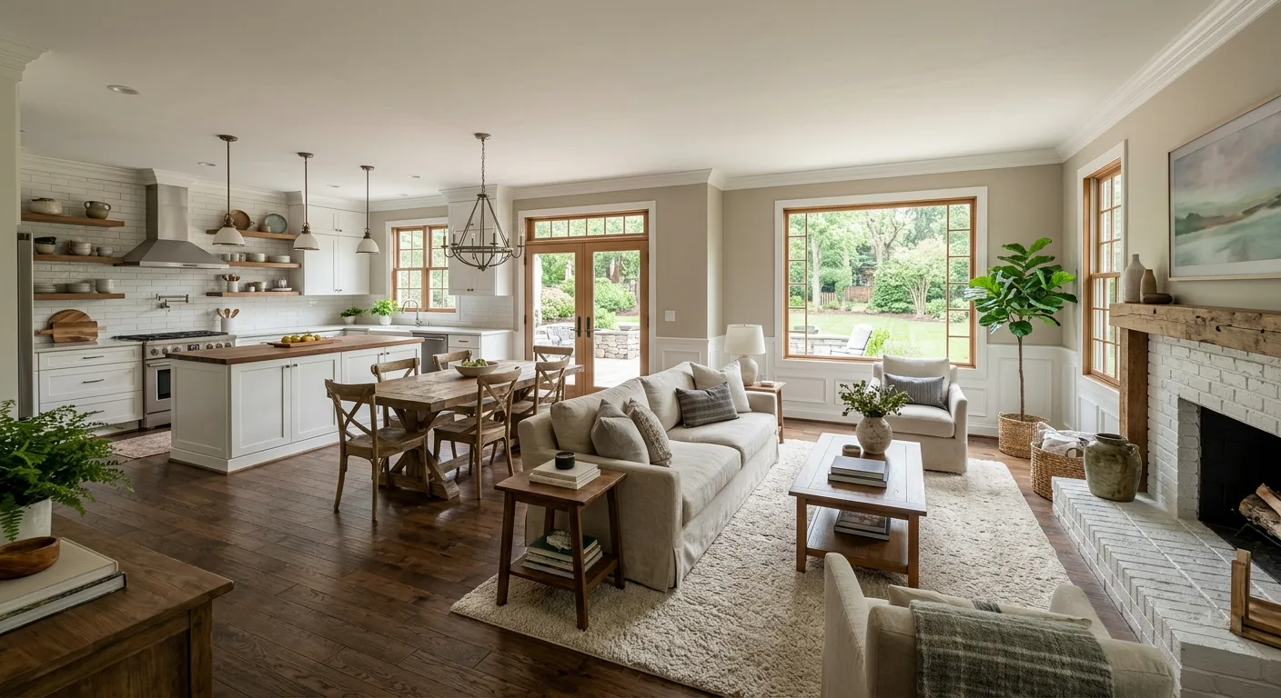 home renovations work — project example in Chesterfield, VA