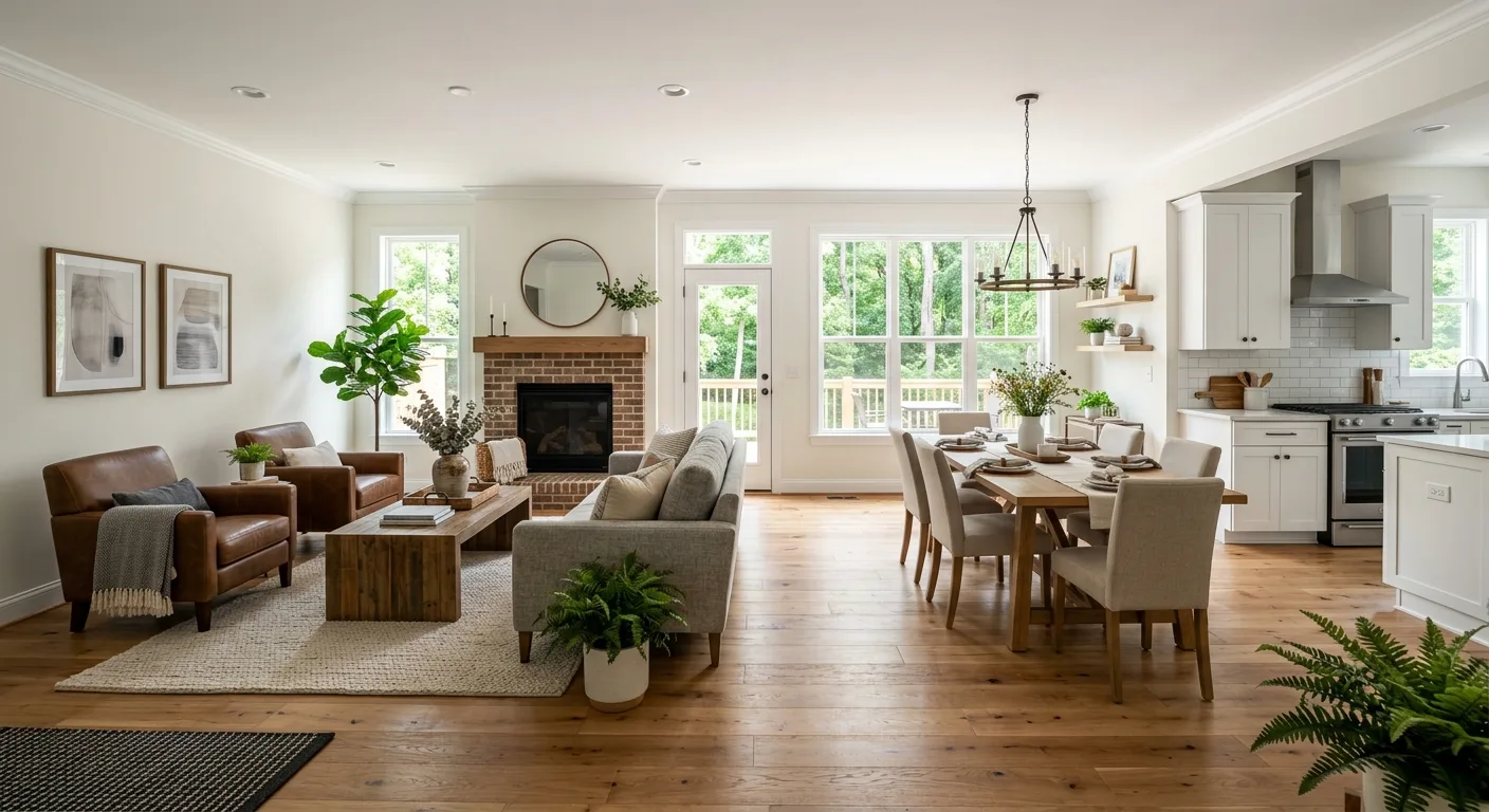 home renovations work — project example in Chesterfield, VA