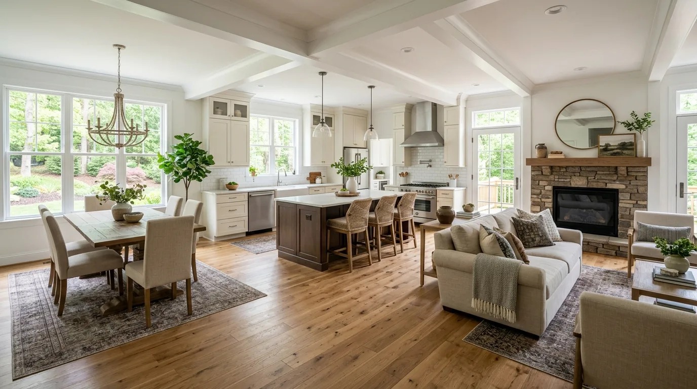 home renovations work — project example in Chesterfield, VA