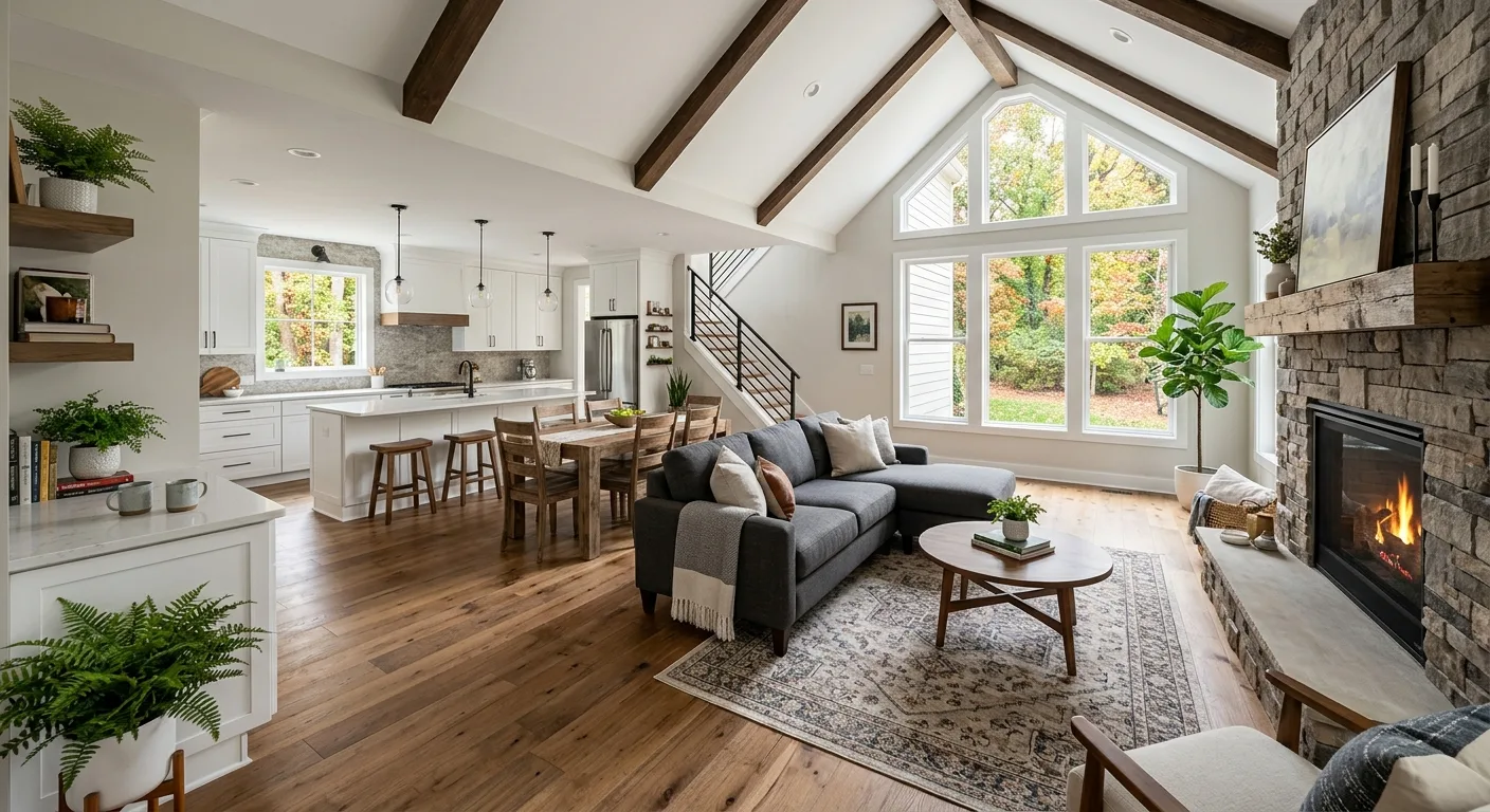 home renovations work — project example in Chesterfield, VA