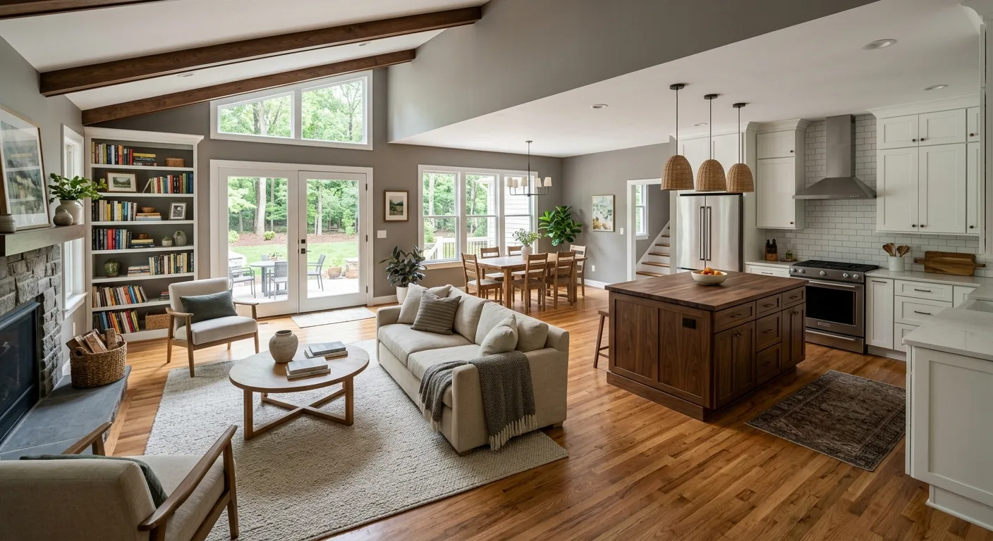 home renovations work — project example in Chesterfield, VA