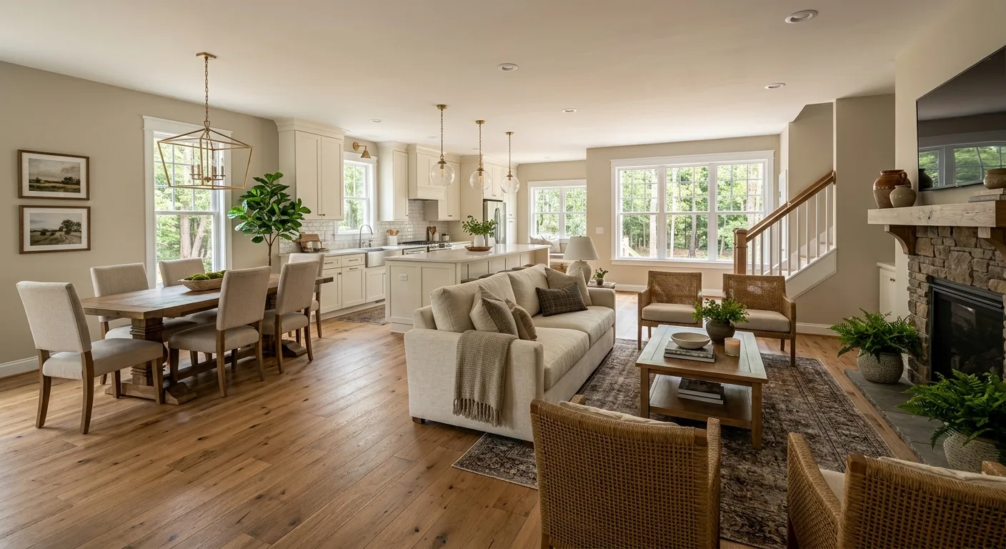home renovations work — project example in Chesterfield, VA