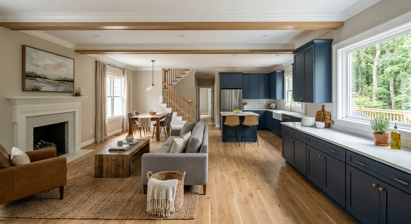 home renovations work — project example in Chesterfield, VA
