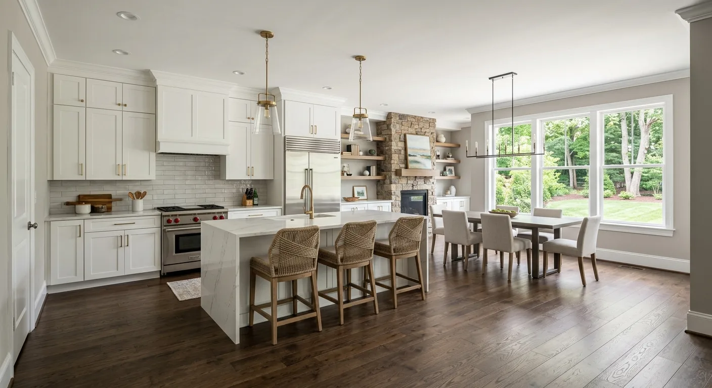 home renovations work — project example in Chesterfield, VA