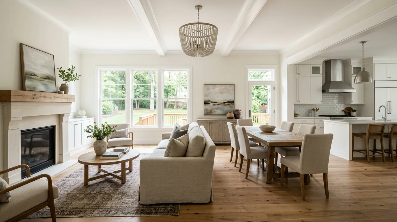 home renovations work — project example in Chesterfield, VA