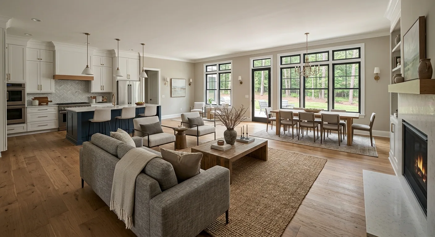 home renovations work — project example in Chesterfield, VA