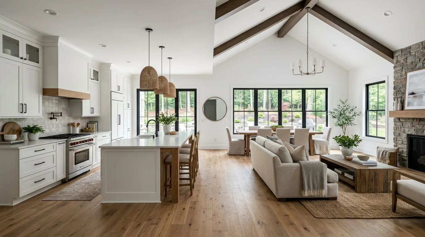 home renovations work — project example in Chesterfield, VA