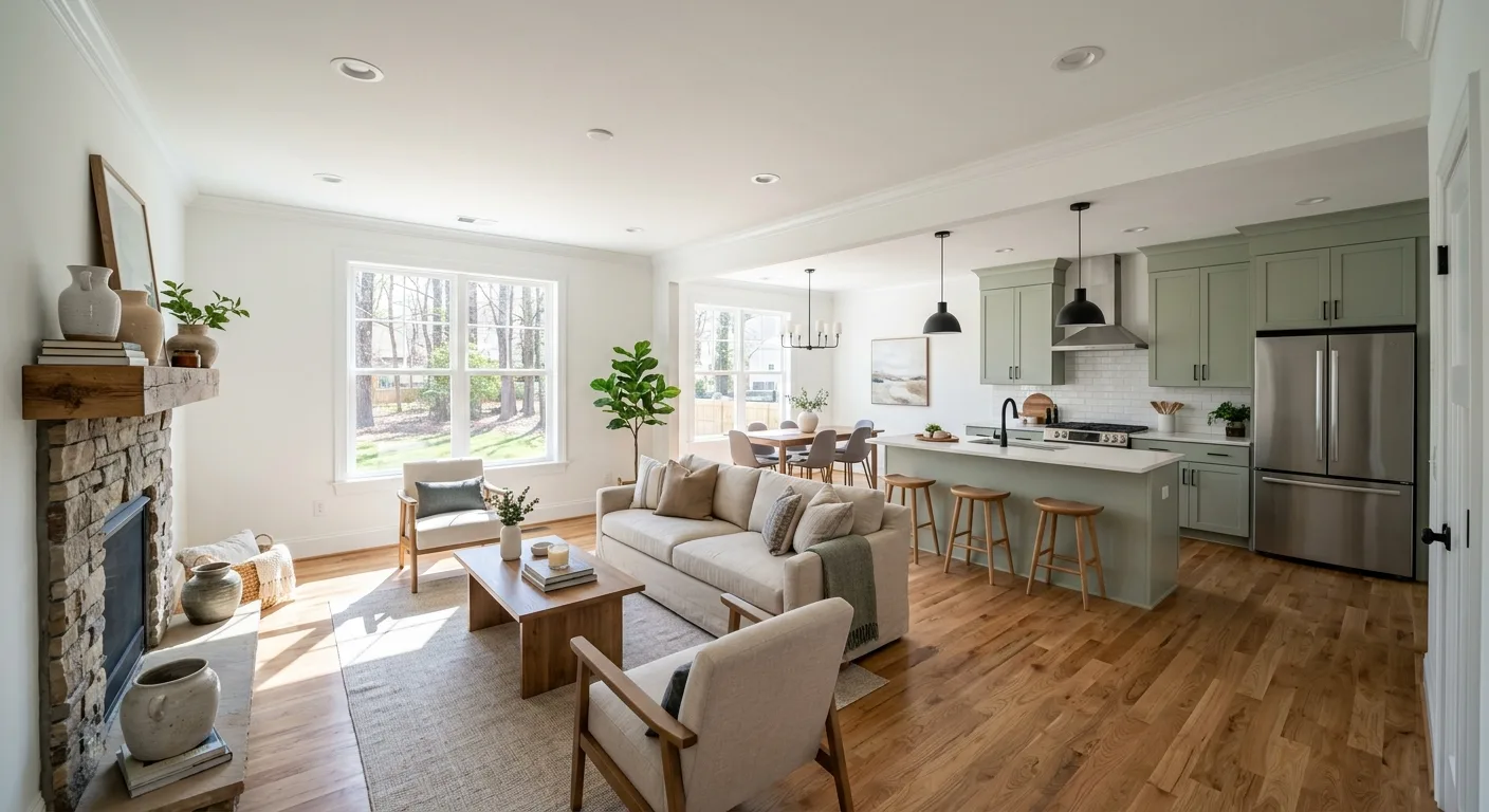home renovations work — project example in Chesterfield, VA