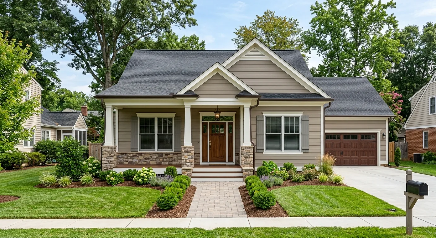 home renovations work — project example in Chesterfield, VA