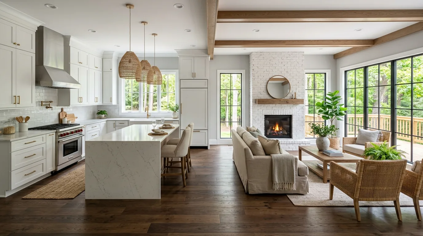 home renovations work — project example in Chesterfield, VA
