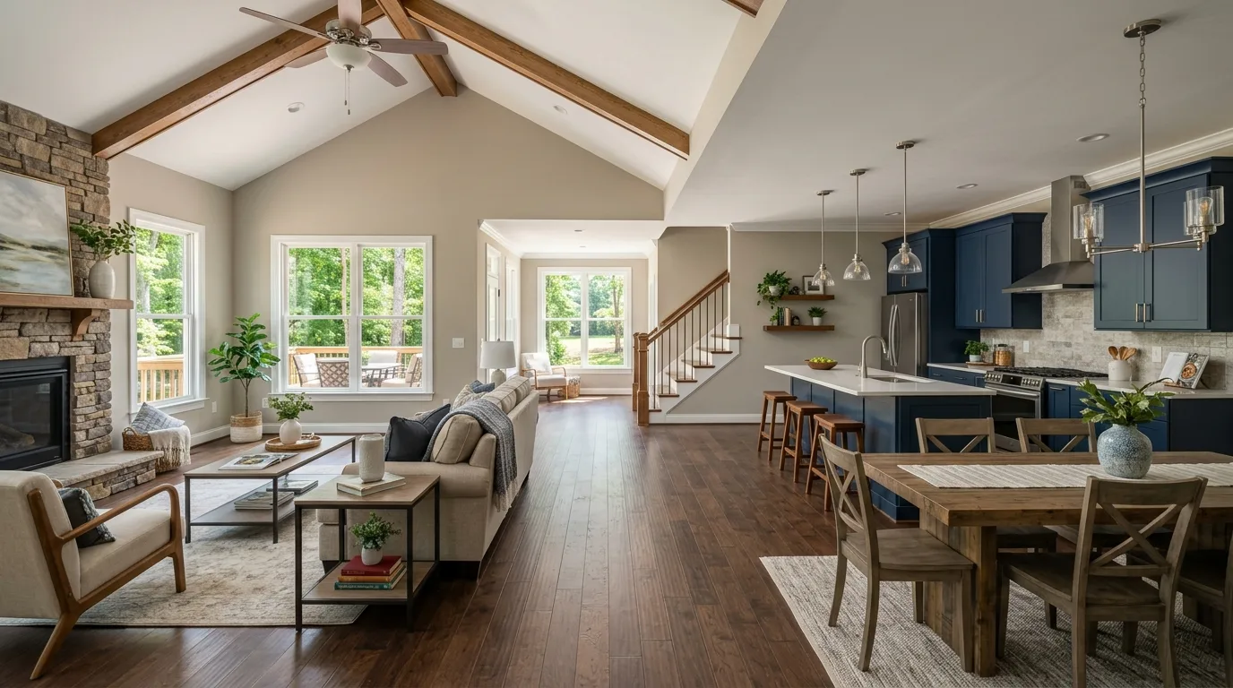 home renovations work — project example in Chesterfield, VA