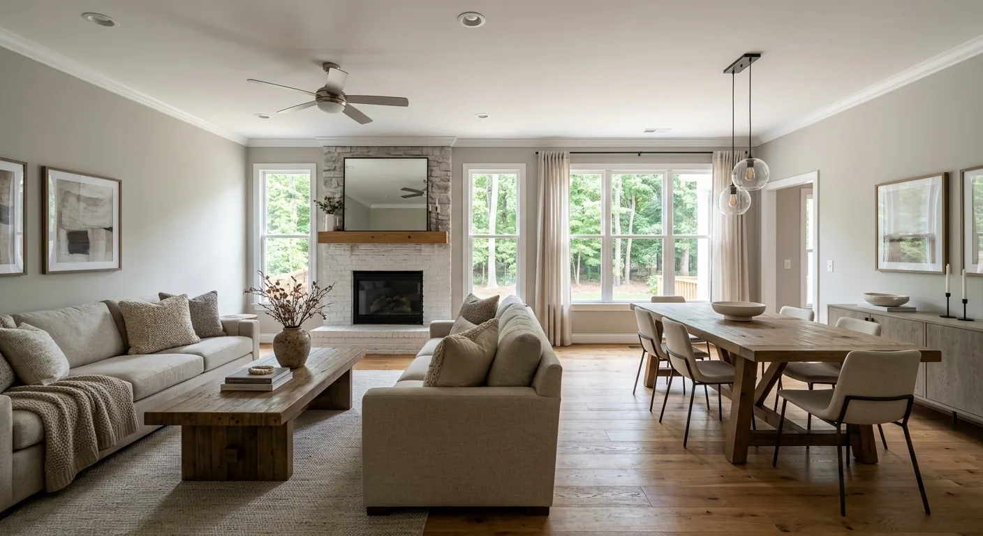 home renovations work — project example in Chesterfield, VA