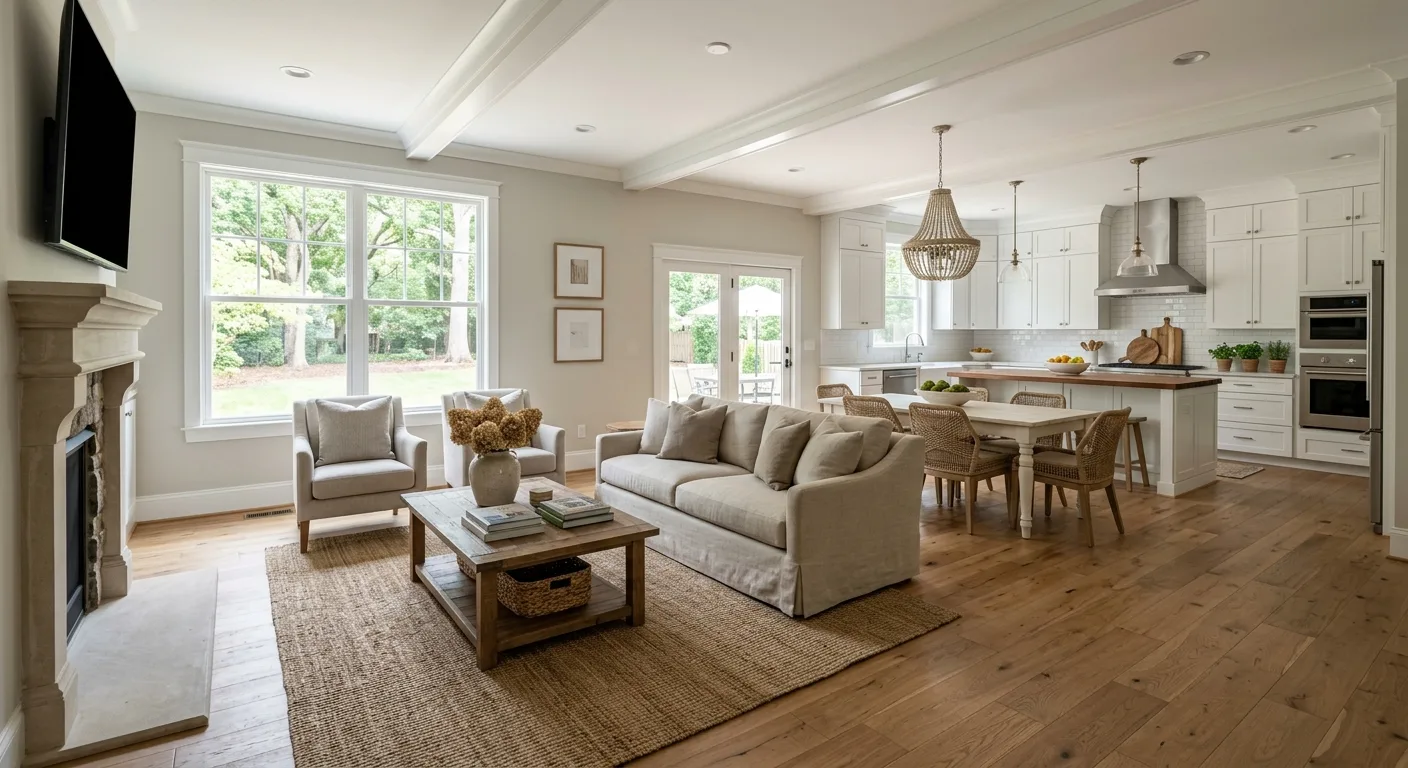 home renovations work — project example in Chesterfield, VA