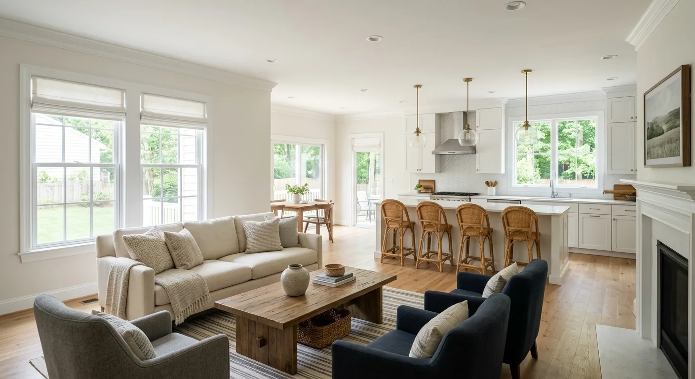 home renovations work — project example in Chesterfield, VA