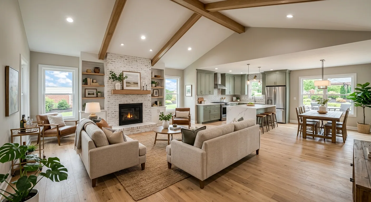 home renovations work — project example in Chesterfield, VA
