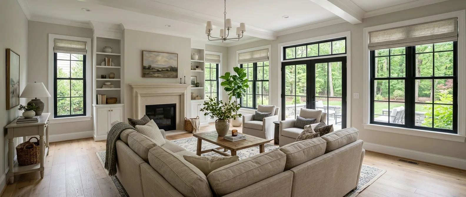 home renovations work — project example in Chesterfield, VA