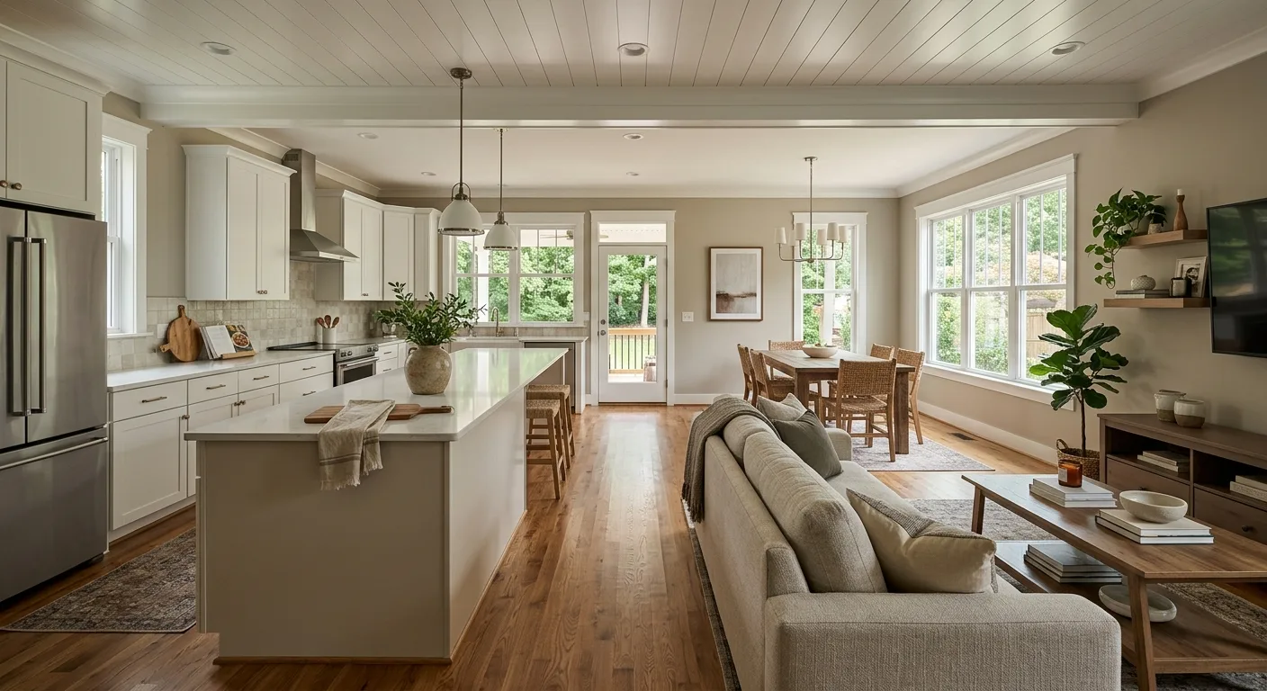 home renovations work — project example in Chesterfield, VA