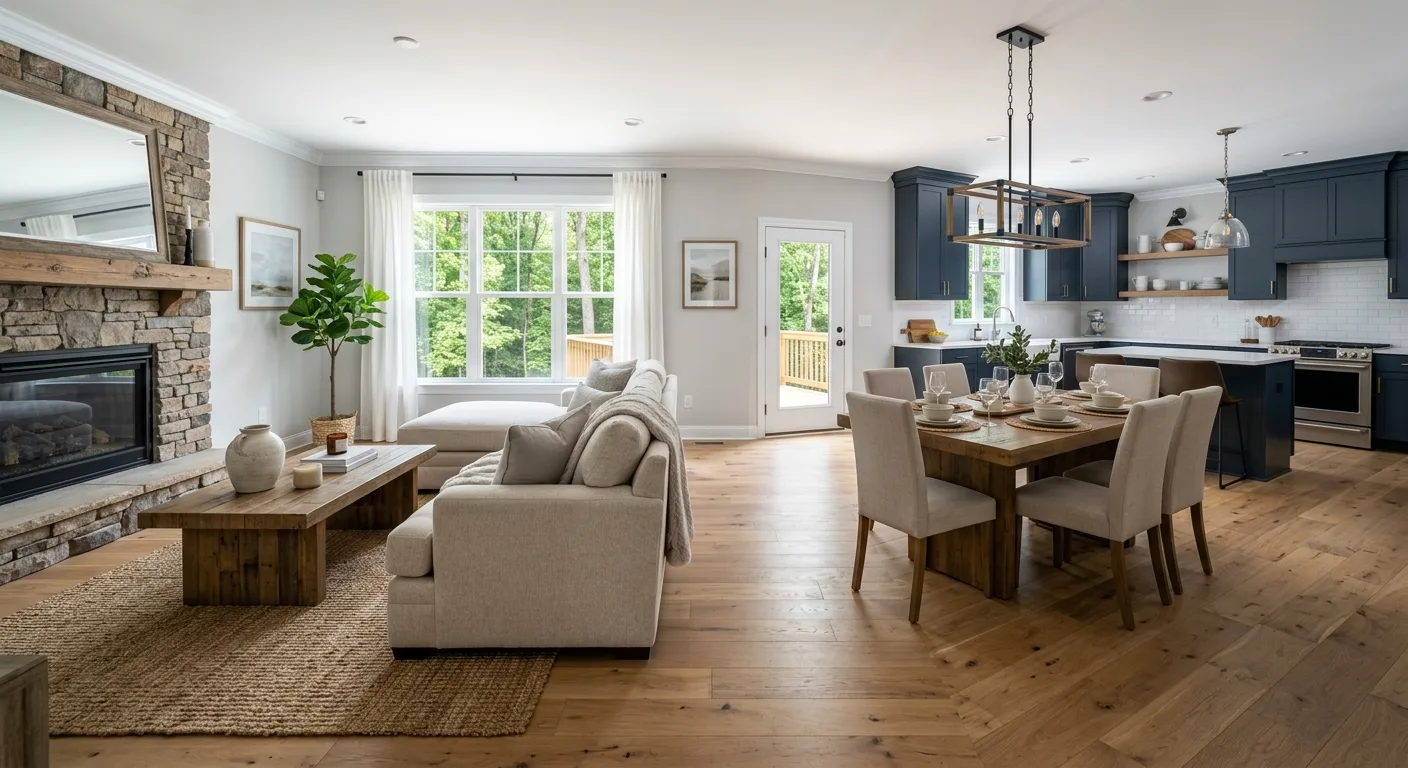 home renovations work — project example in Chesterfield, VA