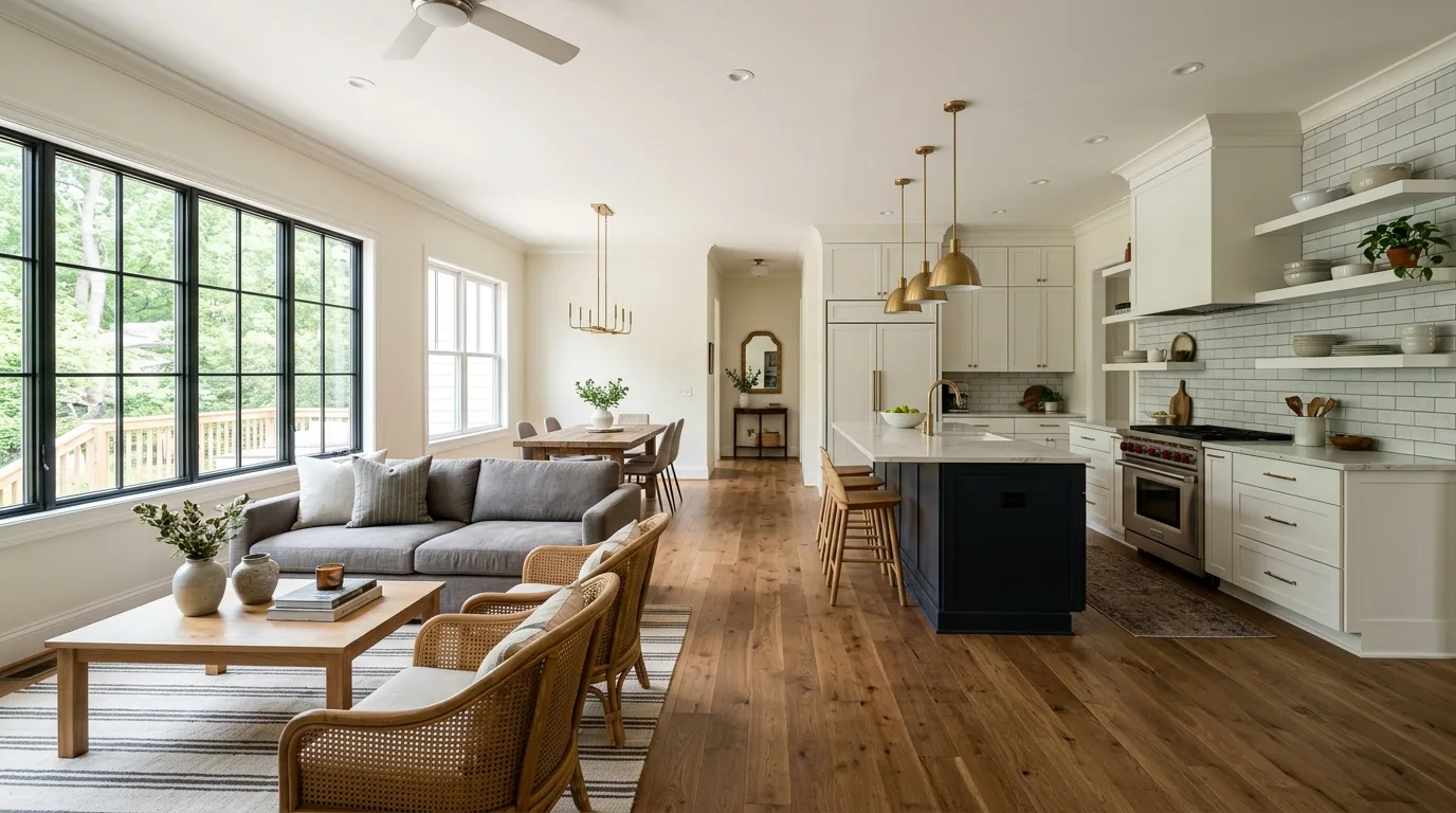 home renovations work — project example in Chesterfield, VA