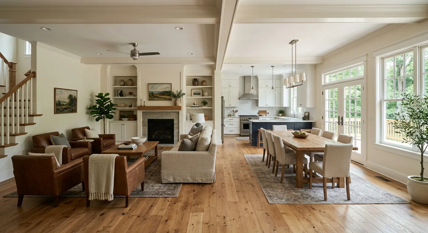 home renovations work — project example in Chesterfield, VA