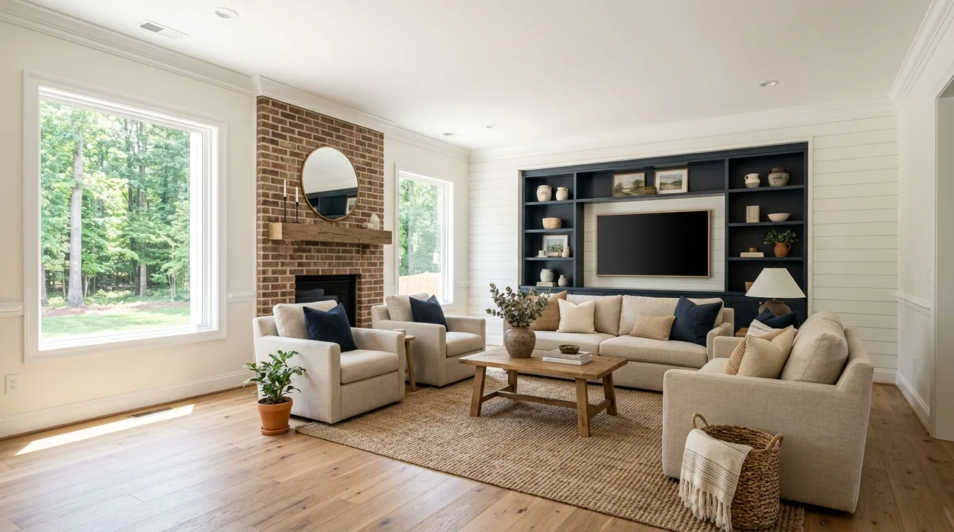 home renovations work — project example in Chesterfield, VA