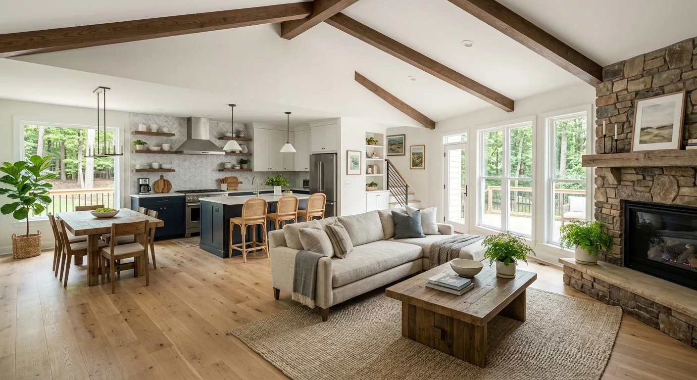home renovations work — project example in Chesterfield, VA