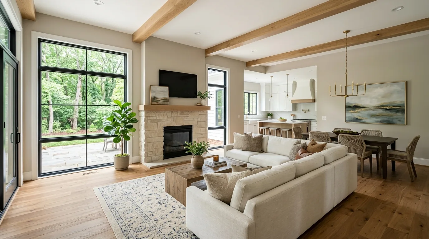 home renovations work — project example in Chesterfield, VA