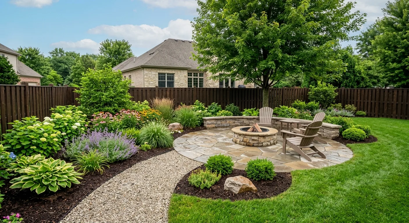landscaper work — project example in East Dundee, IL