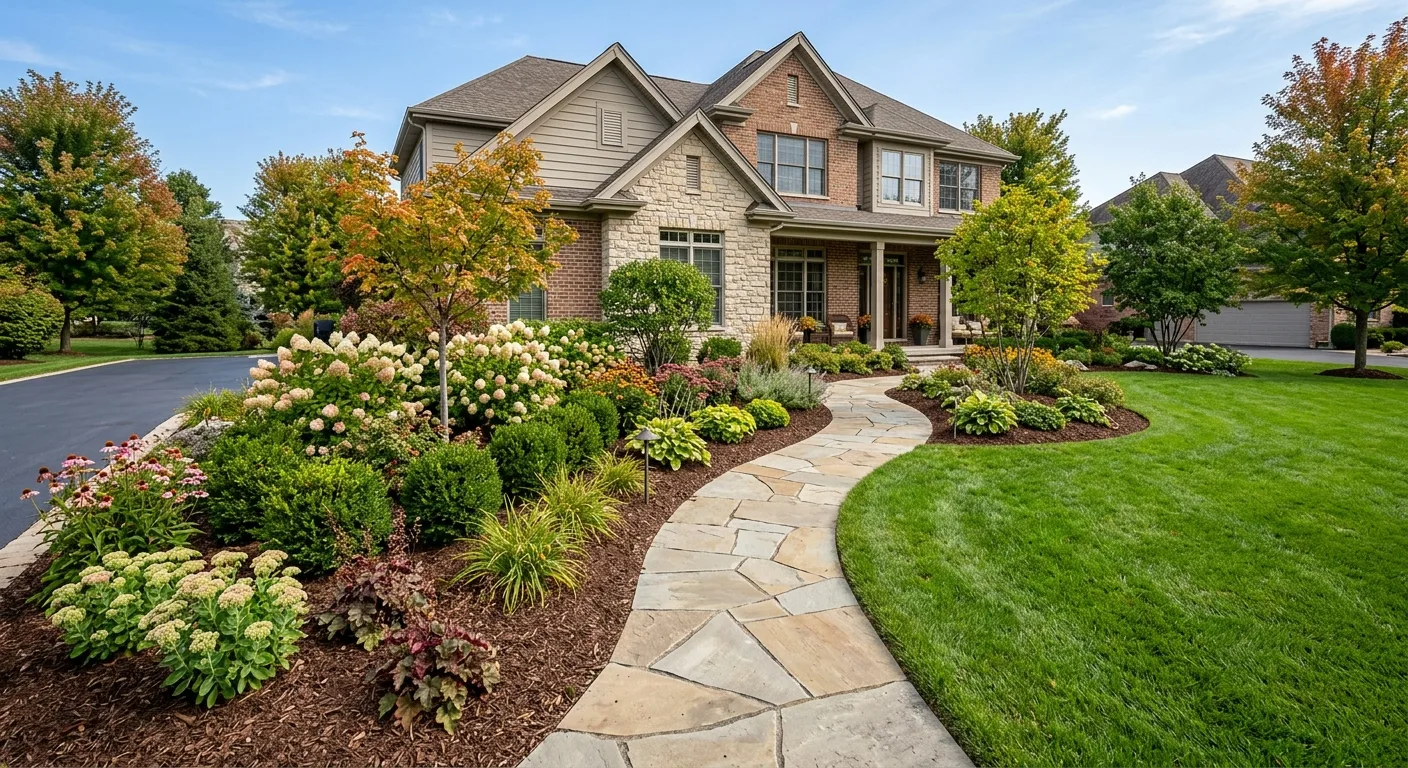 landscaper work — project example in East Dundee, IL