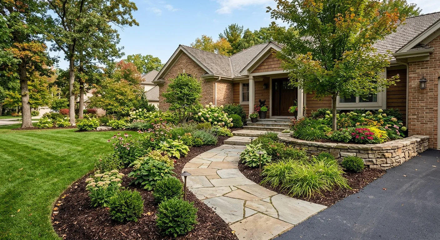 landscaper work — project example in East Dundee, IL