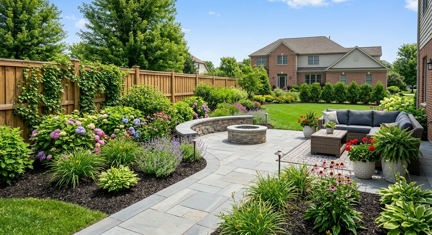 landscaper work — project example in East Dundee, IL