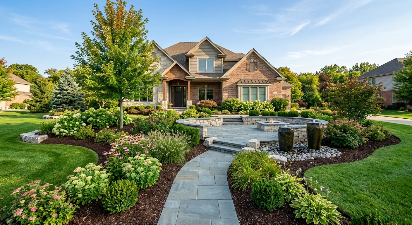 landscaper work — project example in East Dundee, IL
