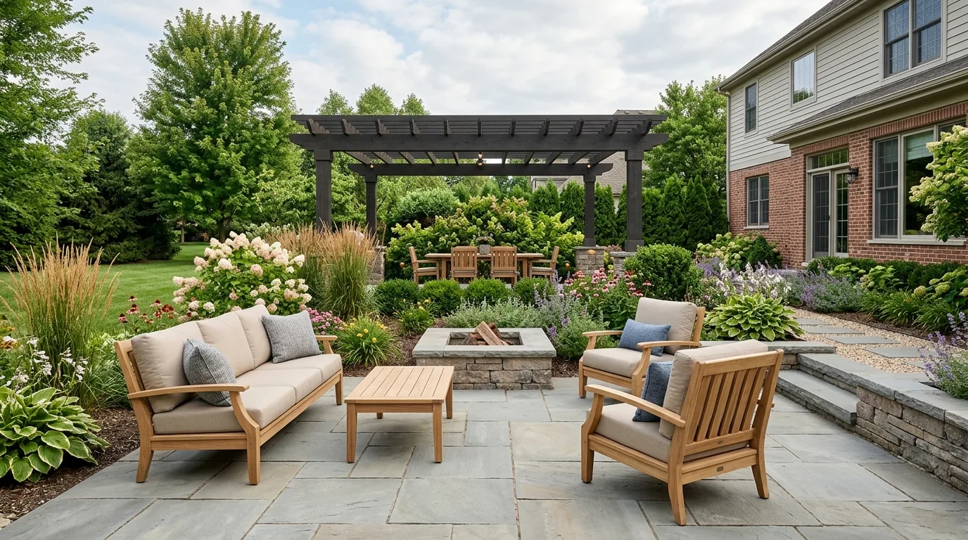 landscaper work — project example in East Dundee, IL