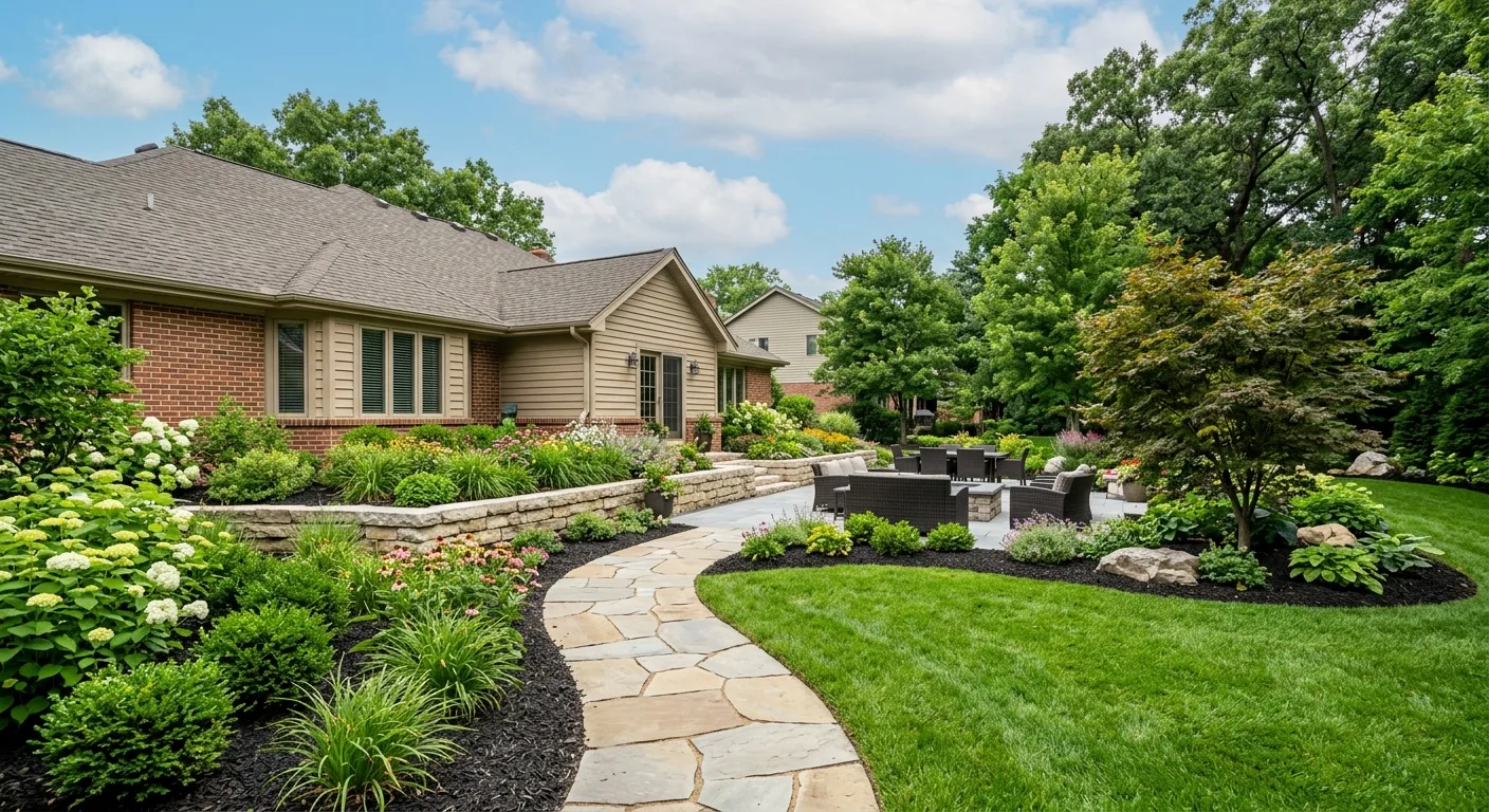 landscaper work — project example in East Dundee, IL