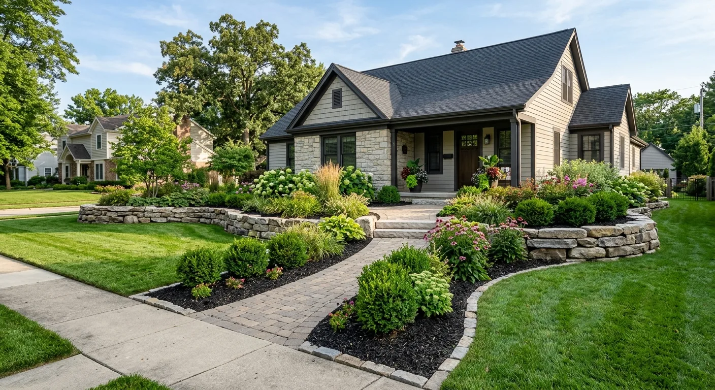 landscaper work — project example in East Dundee, IL
