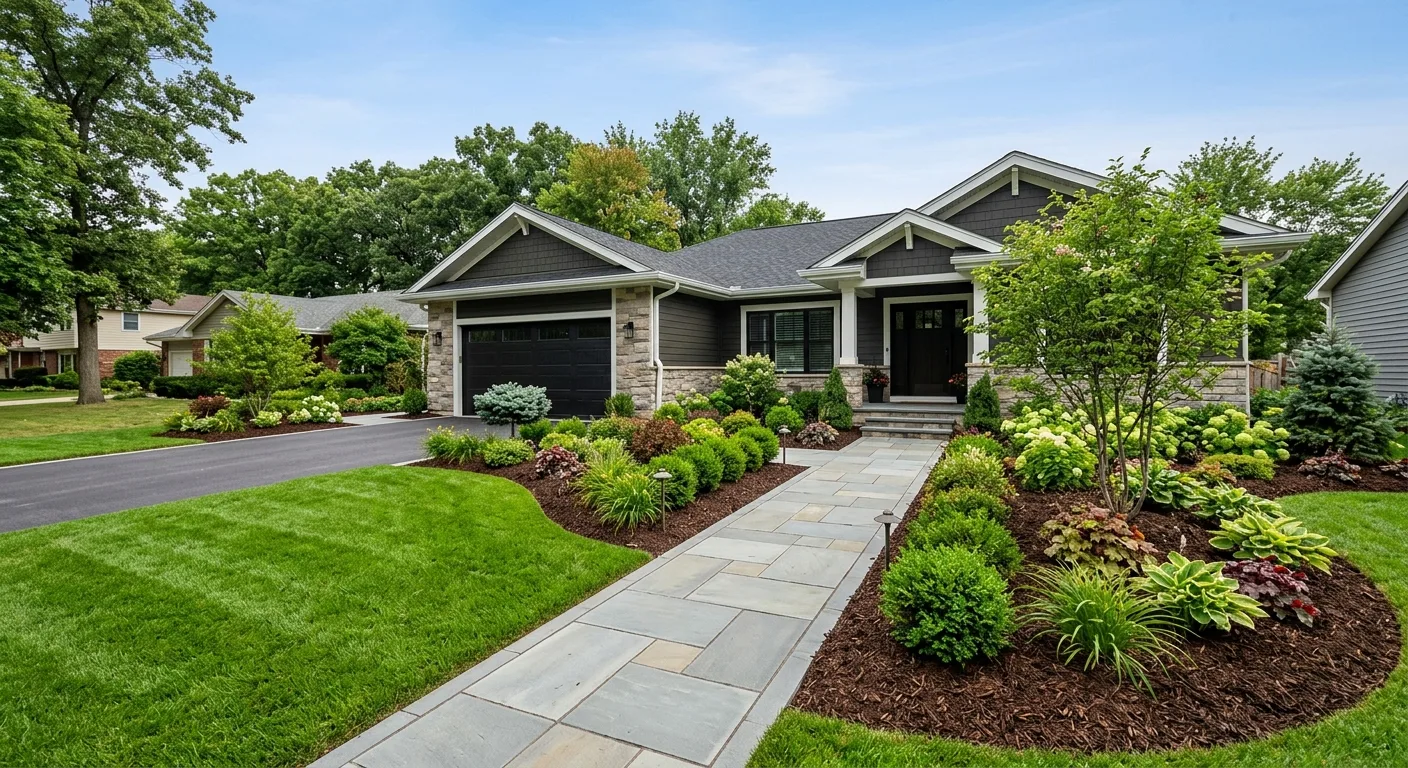 landscaper work — project example in East Dundee, IL