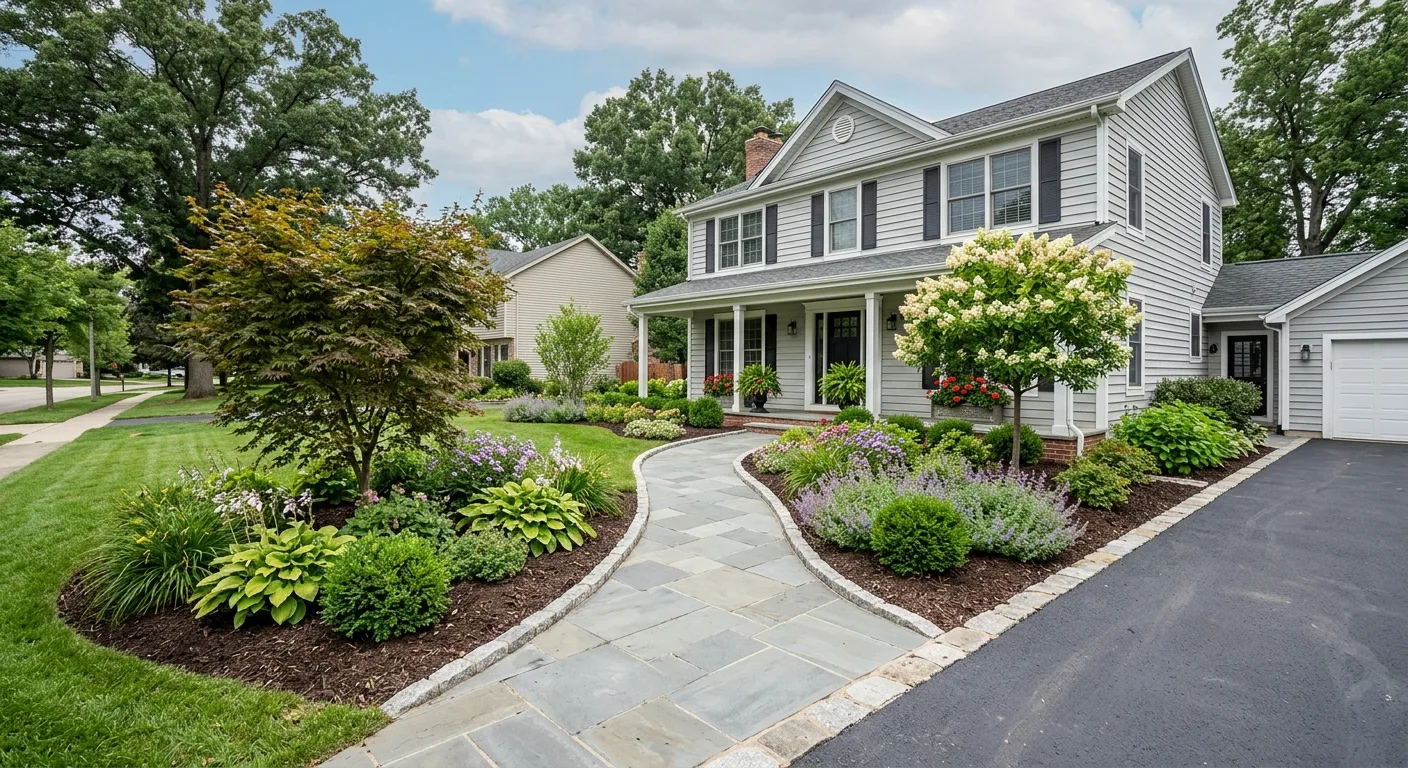 landscaper work — project example in East Dundee, IL