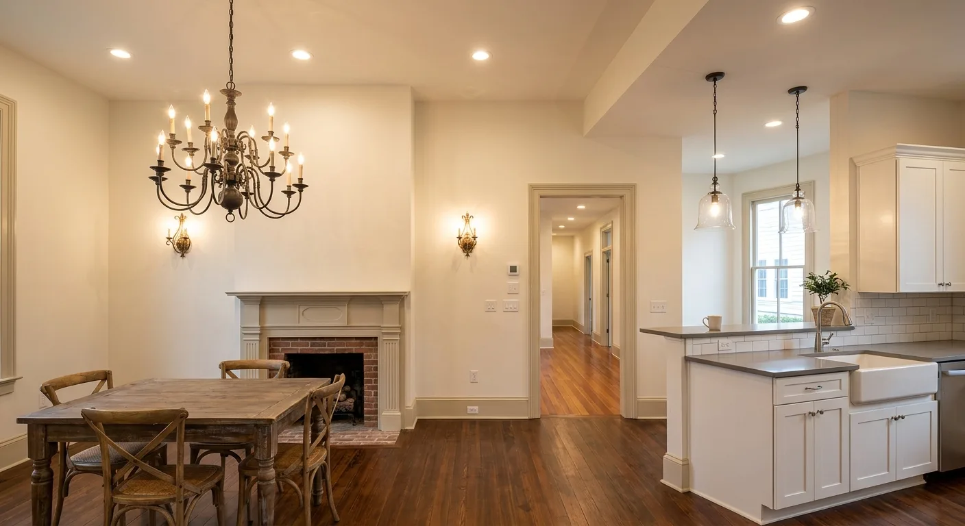 lighting and electrical work, professional service in New Bern, NC