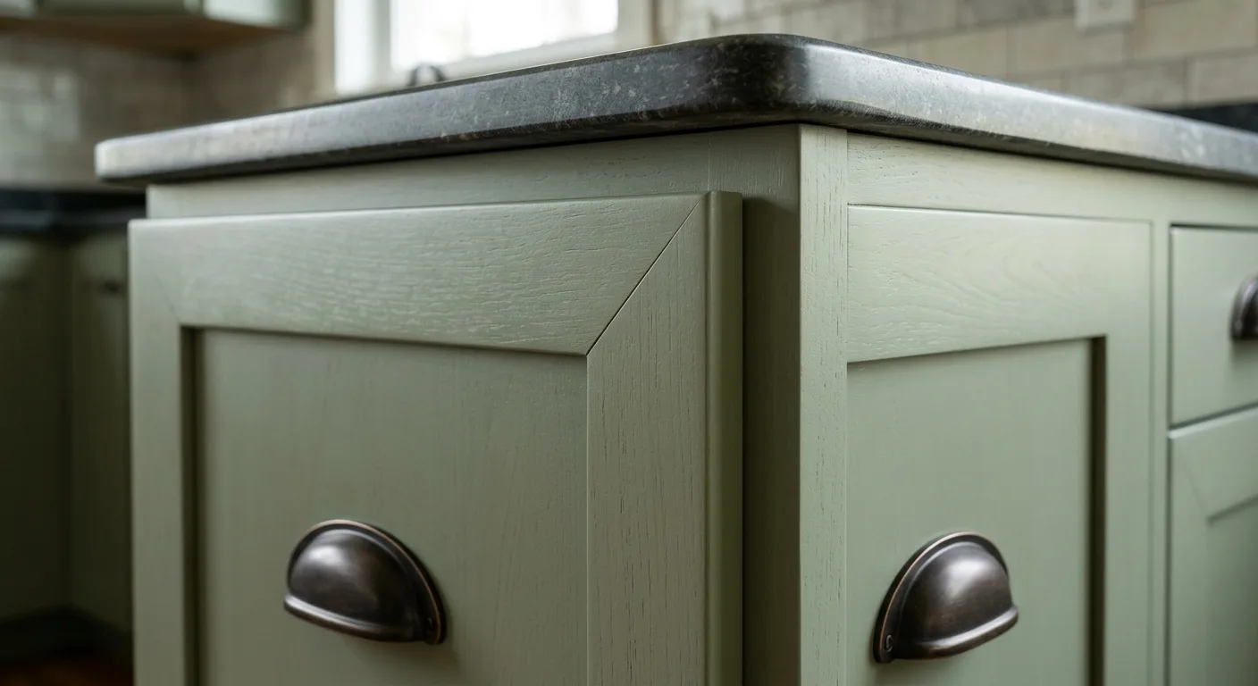 kitchen cabinet design work, project example in Blounts Creek, NC